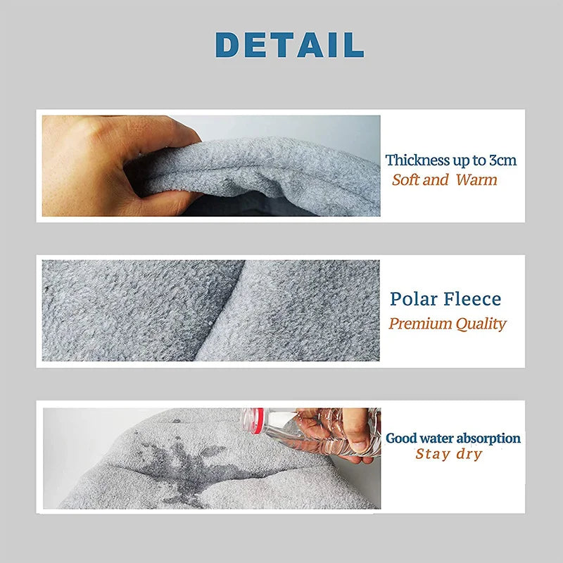 Guinea Pig Warm Bed Rabbit House Hamster Sleeping Bag Small Pet Cave Nest Soft Fleece Slippers Bed Small Pets Supplies