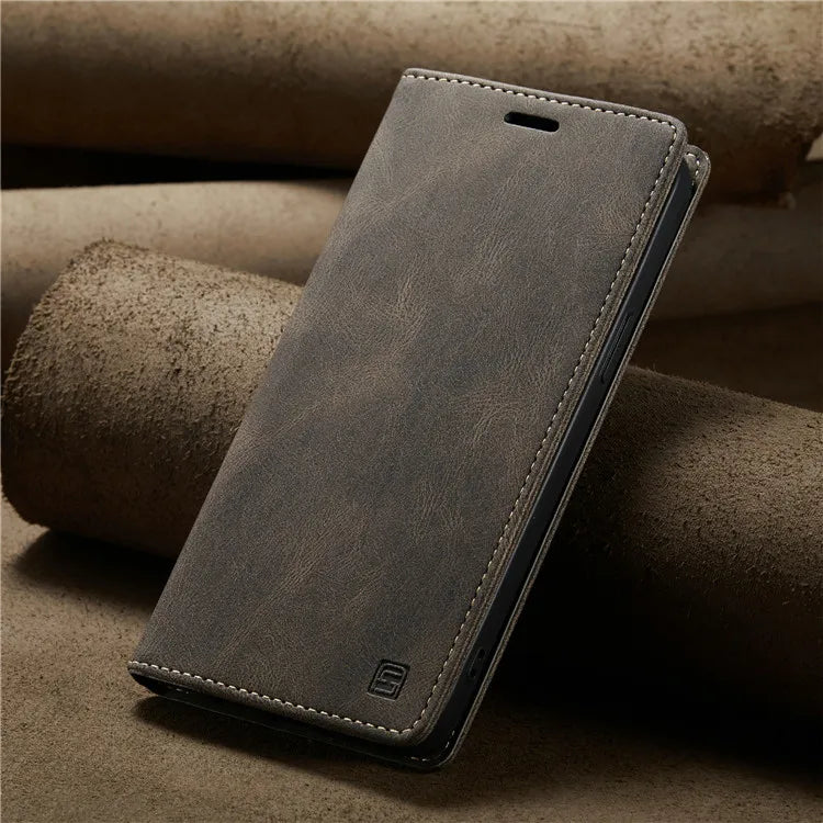 Leather Flip Phone Case For Samsung Galaxy S9 S10 Plus S20 S21 FE S22 S23 S24 S25 Note 10 20 Ultra Wallet Bracket Protect Cover