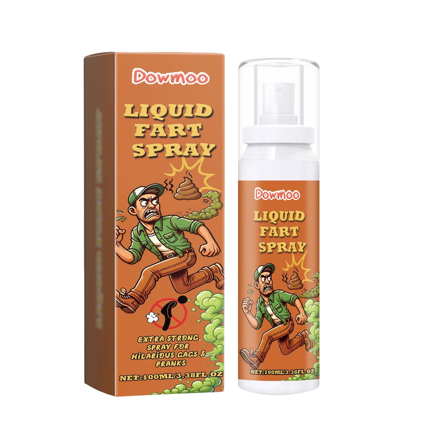 100ml Fart Spray – Plastic Bottled Fart Prank Spray, Party Supplies, Prank Trick Spray, Suitable for Adults and Kids, Non-Toxic