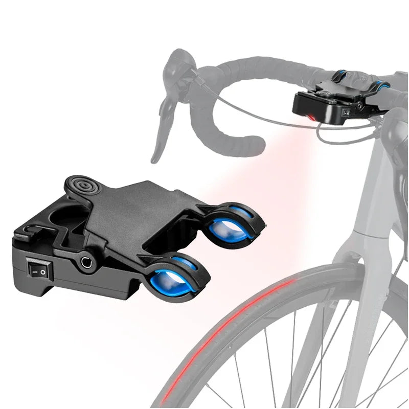 Bike Saddle Calibrator Bike Tool Bicycle handlebar Laser Aligner Seat Center Adjuster Measurement Tool Aligning Indicator Tool