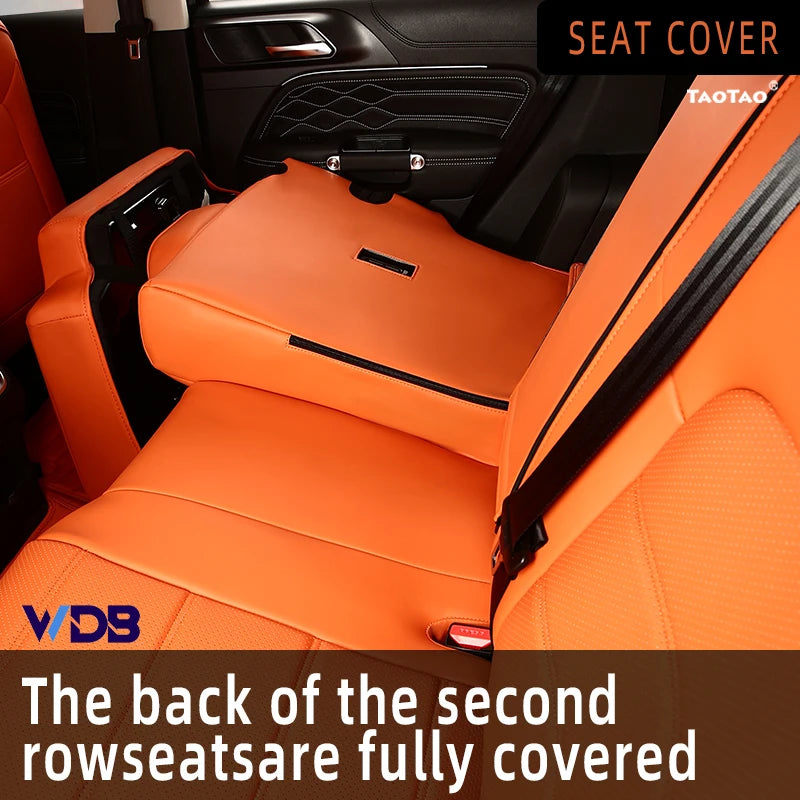 Custom Car Seat Covers Full Set Leather For Tank 300 2021 2022 2023 2024 Auto Interior Styling Protector Accesories Styling