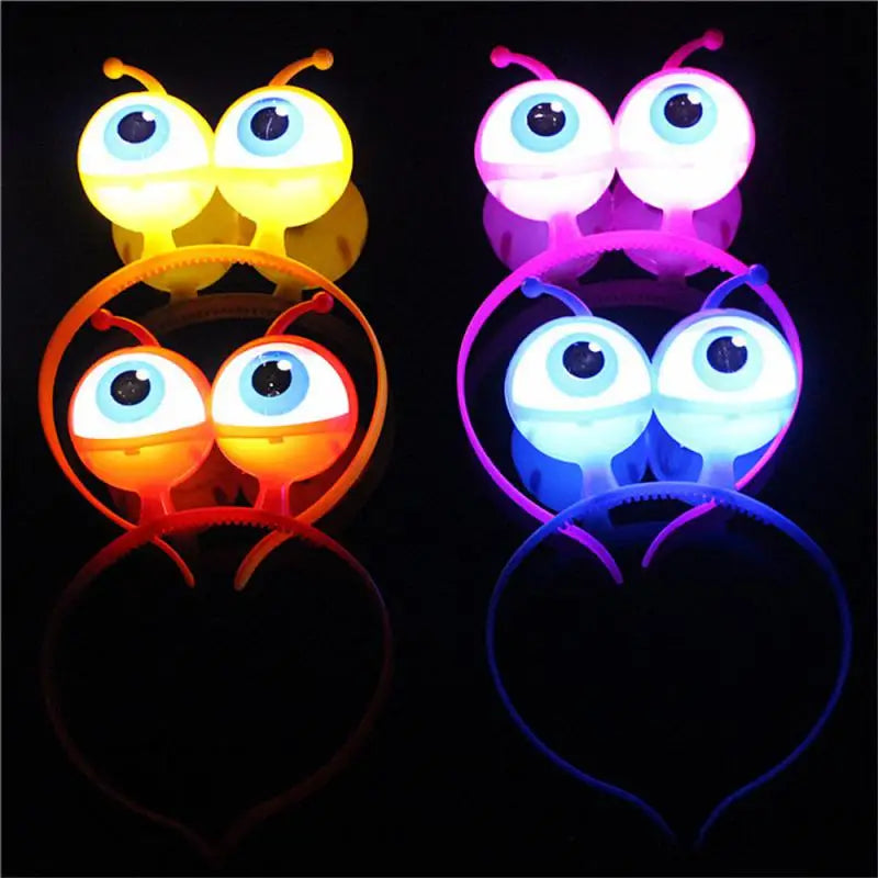 Glitter Eyeball Headband Glowing Big Eyes Rugged And Durable High Quality Fine Workmanship Simple And Delicate