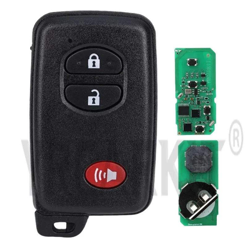 For Toyota Venza Prius C Prius V 4Runner 2009-2018 314.3MHz HYQ14ACX Board: 271451-5290 Smart Card Remote Key Fob Keyless Entry
