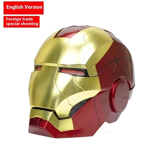 Jarvis Iron Man Helmet Mk5 Real Man Wearable And Deformable Voice Controlled Electric Opening And Touching Remote Control Ak Diy