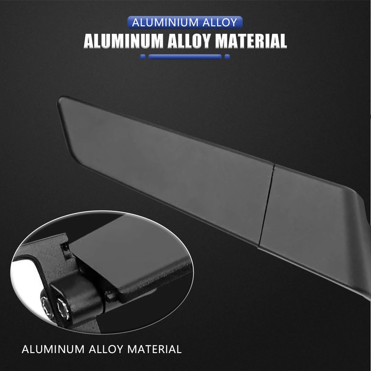 Motorcycle Mirrors Wind Wing Side Rearview Rotate Adjustable Mirrors For Honda YAMAHA MT07 BMW KTM Kawasaki DUKE Accessories