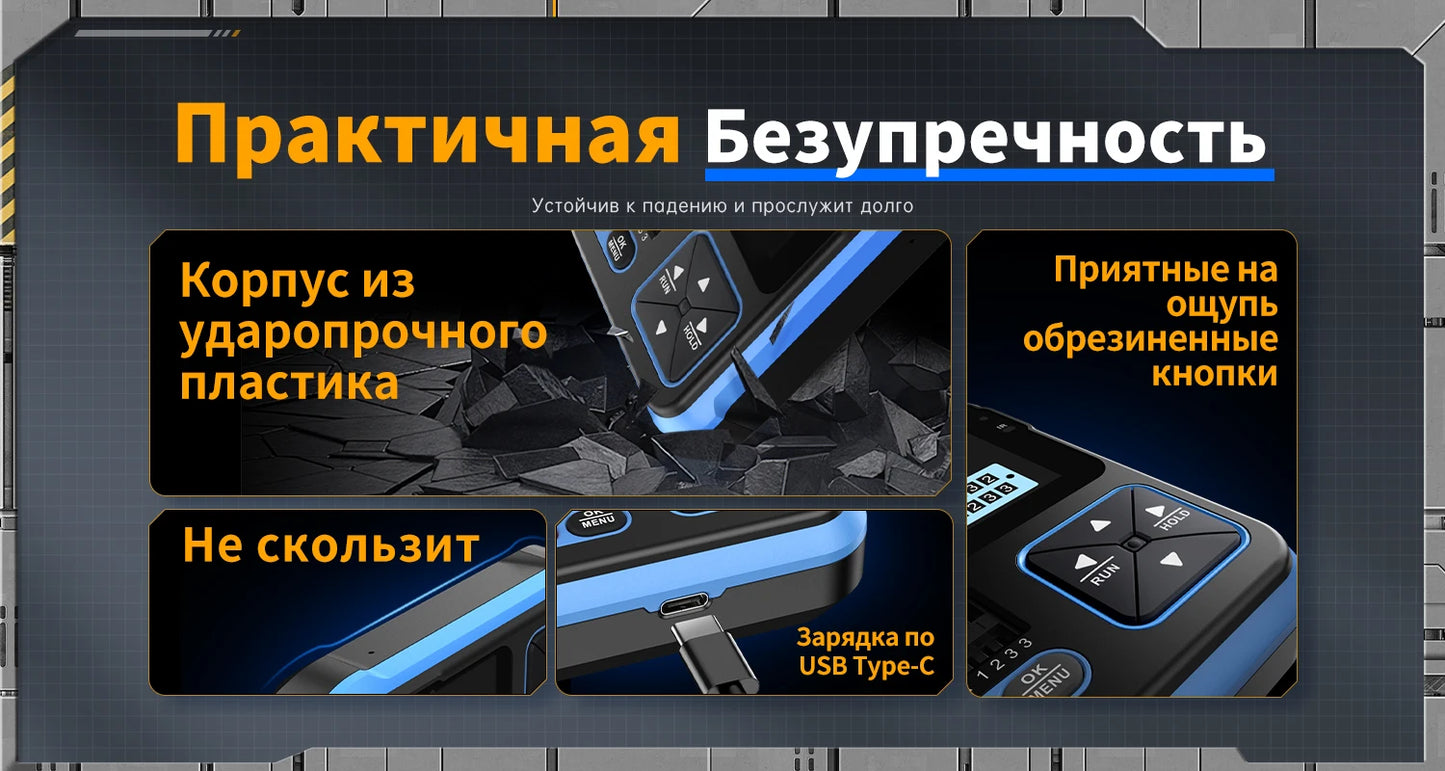 FNIRSI DSO-TC3 Digital Oscilloscope Transistor Tester Signal Generator 3 in1 500Khz 10MSa/s Capacitor Resistor Diode 100K output