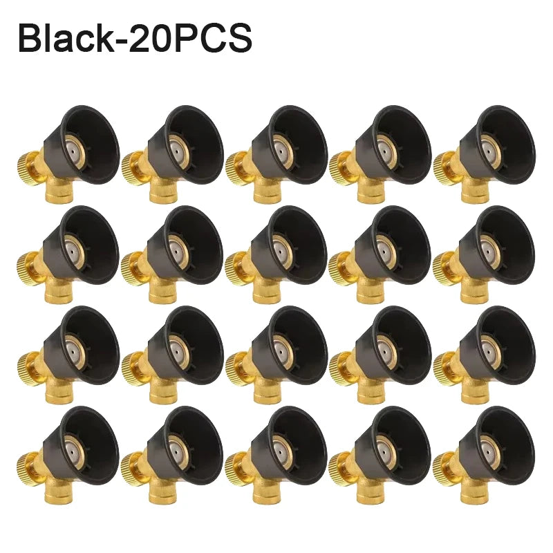 1-20PCS Agricultural Cyclone Air Vortex High-pressure Nozzle Adjustable Windproof Sprayer Dosing Atomization Adjustable Spray