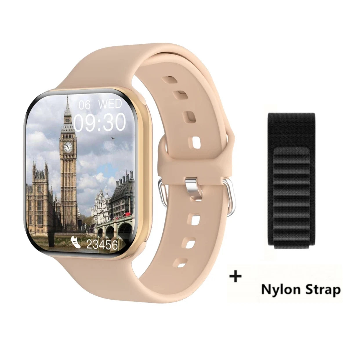 2025 Series 10 Watch 10 GPS Smart Watch Memory Music Video Bluetooth Call Heart Rate Waterproof NFC Smartwatch For Android IOS