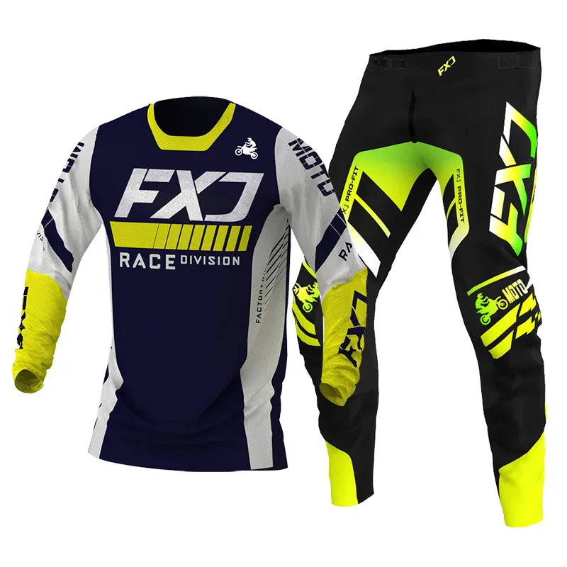 motocross gear set racing suit Off-road MX DH BMX ATV MTB Enduro MOTO Mens Kits Women's mountain Motorcycle Combo Downhill