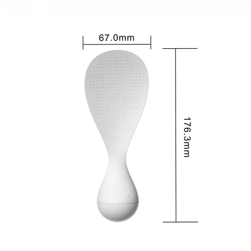 Food Grade Tumbler Rice Spoon Non Stick Standing Rice Spoon Scooper Spatula Multi-purpose Tableware Buffet Cooking Spoons Tools