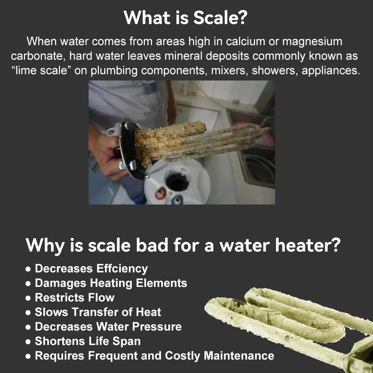 ALTHY AL-WS100 Whole House Water Descaler Scale Inhibition Softener System Machine Anti Limescale Corrosion & Hard water
