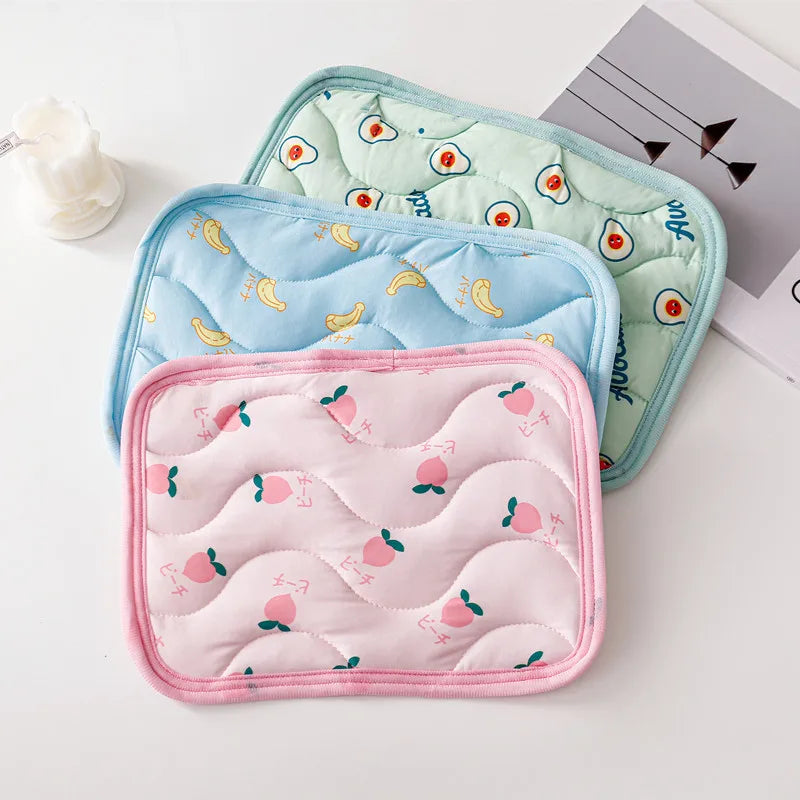 Soft Small Animal Breathable Cushion Thick Cool Bed Guinea Pig Chinchilla Rat Rabbit Nest House Bed Nest Bed Cage Sleeping Mat