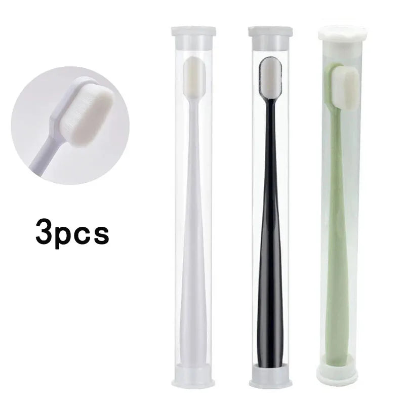 Sets Adult Toothbrush Ultra Soft-bristled Toothbrush Nano Toothbrush for Sensitive Gums Extra Toothbrushes Sensitive Teeth