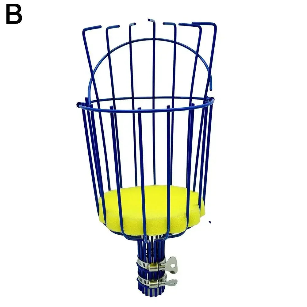 Long Handle Fruit Picker with Basket Adjustable Fruit Catcher for Apple Mango Pear Avocado Professional Orchard Tool I8P8