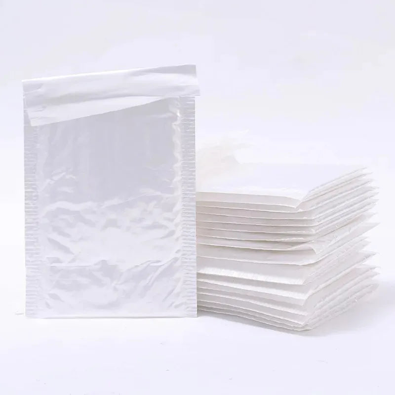 10-100PCS Bubble Mailers Wholesale White Padded Envelope for Packaging Mailing Gift Self Seal Shipping Bags Bubble Envelope