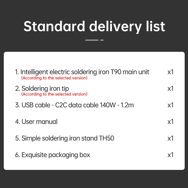 ALlENTEK T90 Soldering Iron PD3.1 140W Adjustable Temperature 80-450°C Precision Welding Solder Kit with T245 and T210 Welding T