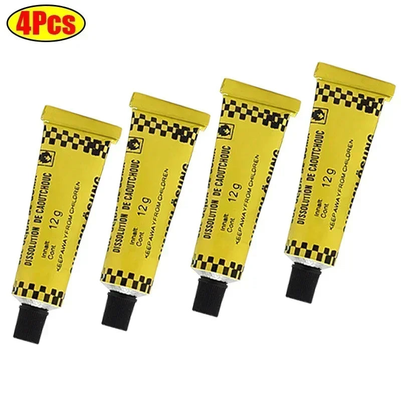 Tire Repair Tool Kit Universal Patch Strip Adhesive Suitable For Car Bicycle Truck And Motorcycle Tires Motorcycle Repair Tools