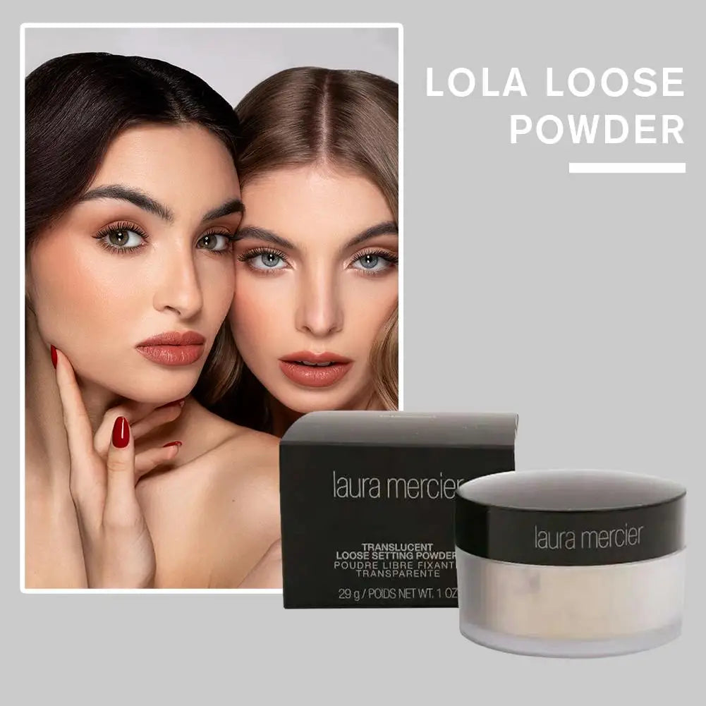 29g Lau Mercier Loose Powder make up Oil Control Breathable Waterproof Lasting Setting Powder Women's Cosmetics Powder