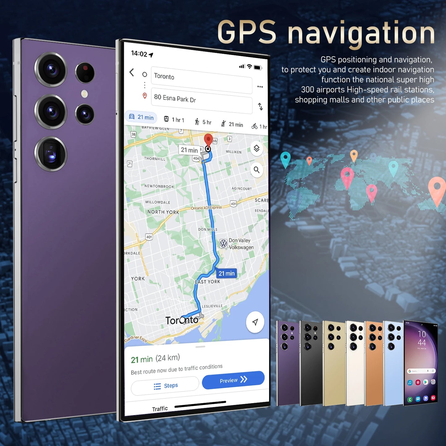 HOT 2025 new S25 Ultra original intelligent 5G dual card dual standby Android 14 system global version phones 8000mAh battery