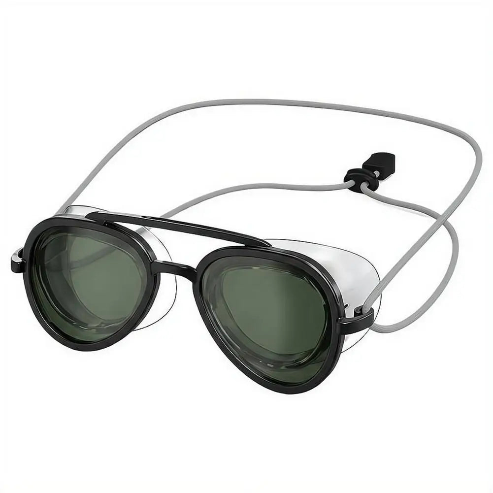 Widescreen Anti-Fog Swimming Goggles UV Blocking Waterproof Comfort Fit Swim Glasses Skin-Friendly Silicone Gasket Secure Strap