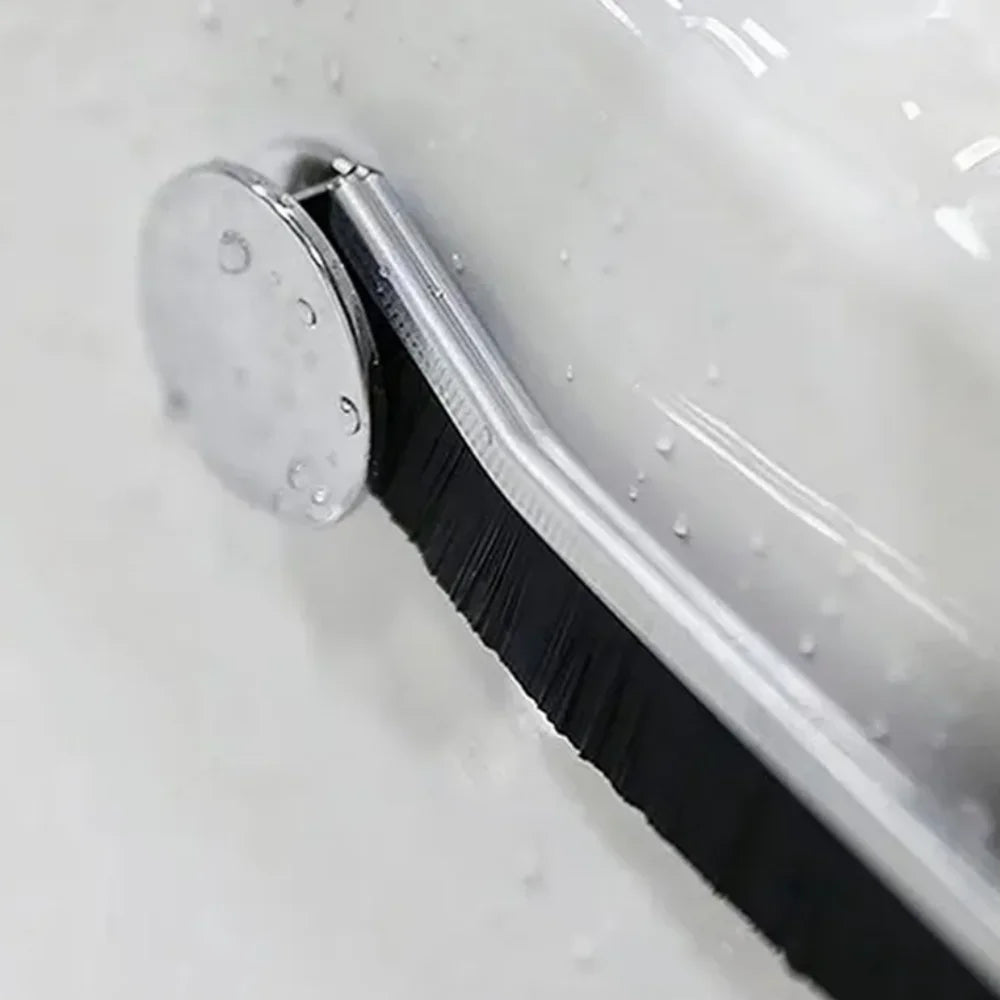 Cleaning Brush for Fine Seam Corners Groove Window Cleaning Tools Kitchen Bathroom Tiles Joints Brush Microfiber Toilet WC Brush