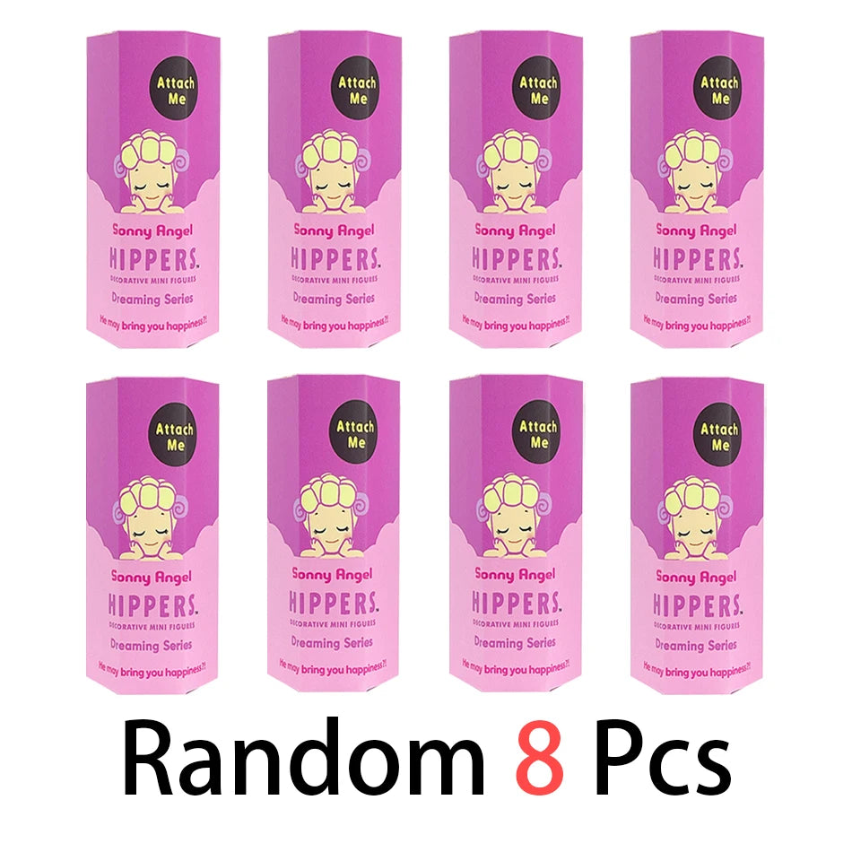 Sonny Angel In Stock Lying Down Hippers Action Figures Cute Mysterious Surprise Toy Anime Model Doll Children Christmas Gifts