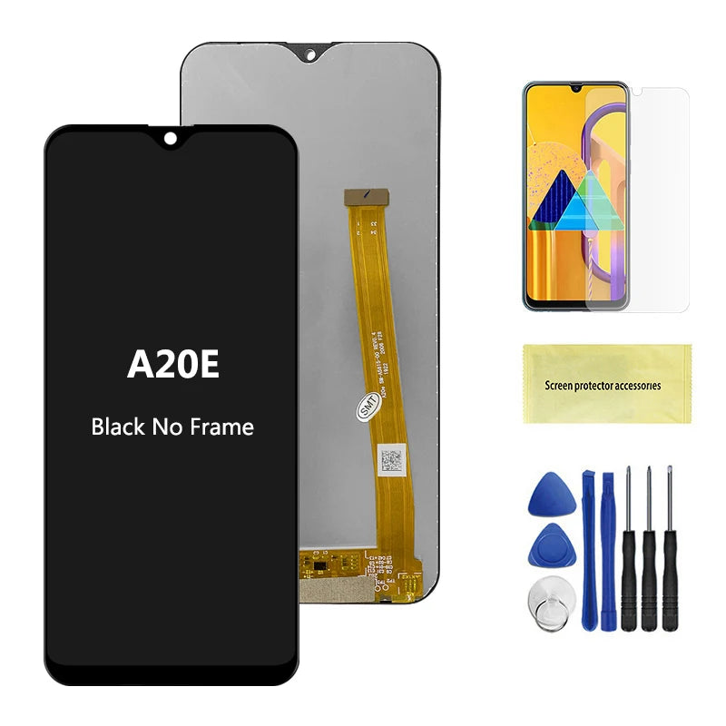 High Quality For Samsung A20E A202 lcd display Touch Screen Digitizer Assembly For Samsung A10E A102 SM-A102U LCD Screen