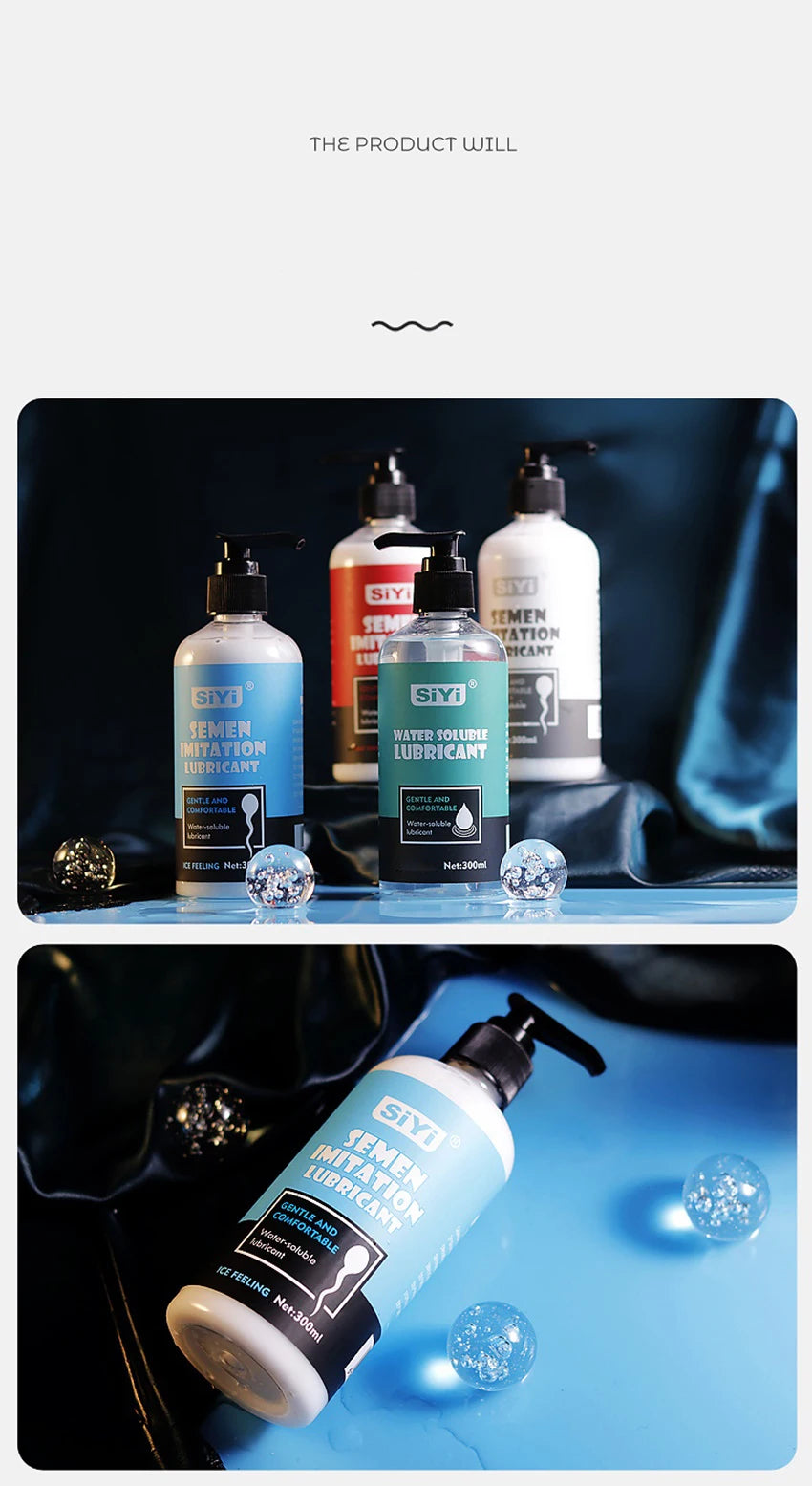 Lubricant For Sex Semen Fruity Anal Lube for Session Water-based Intimate Love Gel  Vaginal Toys Lubricantion Oil Adult Supplies