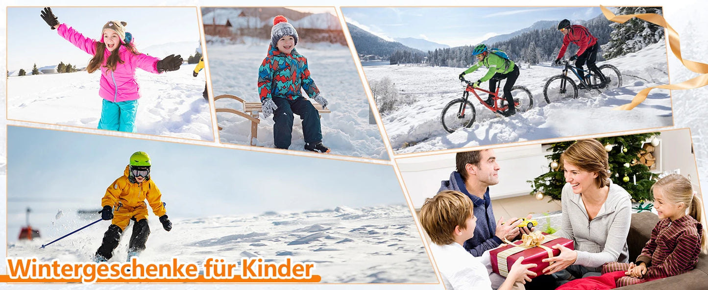 HOPLYNN Boys' Compression Stretch Black Leggings, Fast Drying and Breathable Outdoor Running Training Sweatpants