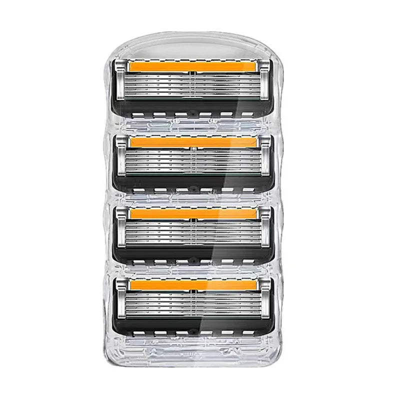 CC002-Razor cycle replaces shaver 5-layer shaving head replaces professional razor blades