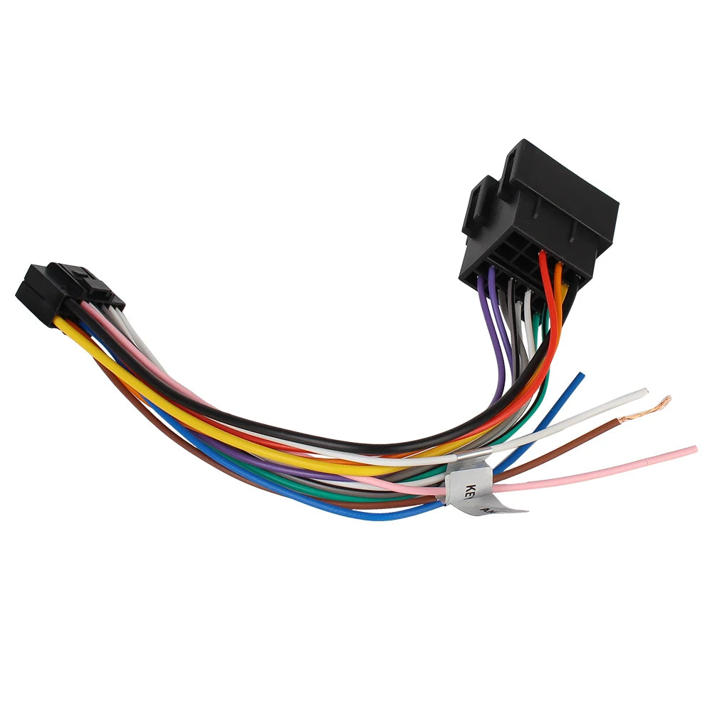 16 Pin Plug Cable ISO Standard Connector Adapter Car Stereo Radio For ALPINE Wire Harness Adaptor Car Wire Cable Adapter