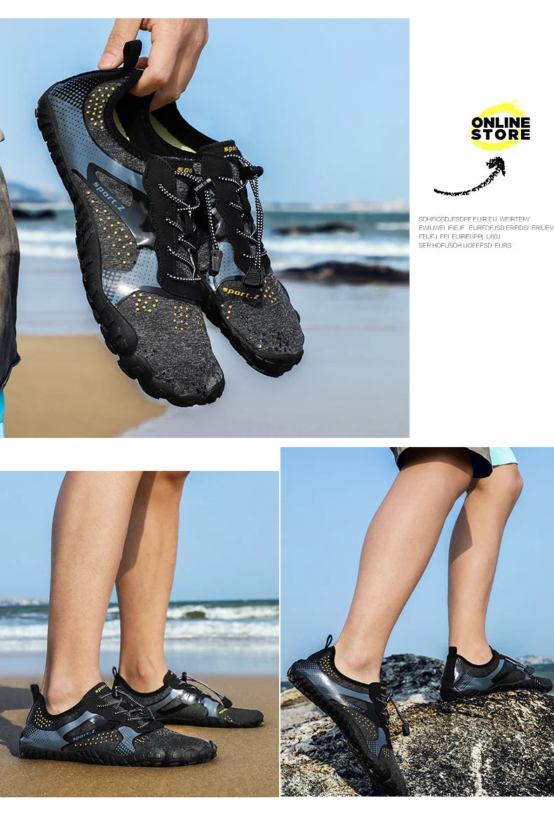 Water Shoes for Women Men Barefoot Shoes Upstream Breathable Beach Shoes Sport Shoe Quick Dry River Sea Aqua Shoes  cycling shoe