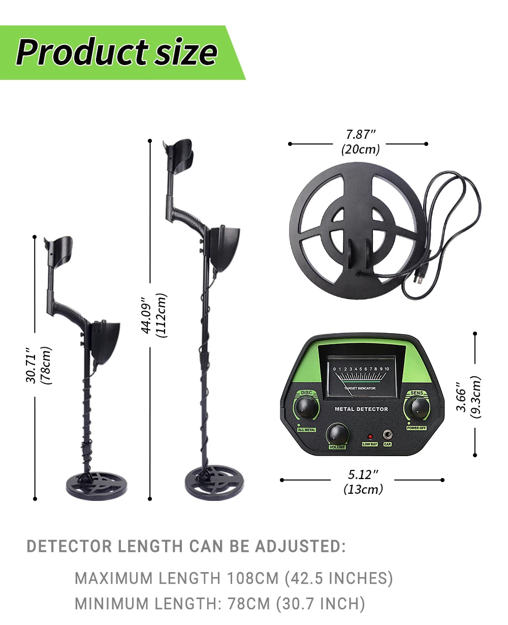 Underground Metal Detector GTX5030H GTX5030 Treasure Hunter Gold Circuit Metales HOT SALE Detecting Gold, Coin, Treasure Hunting