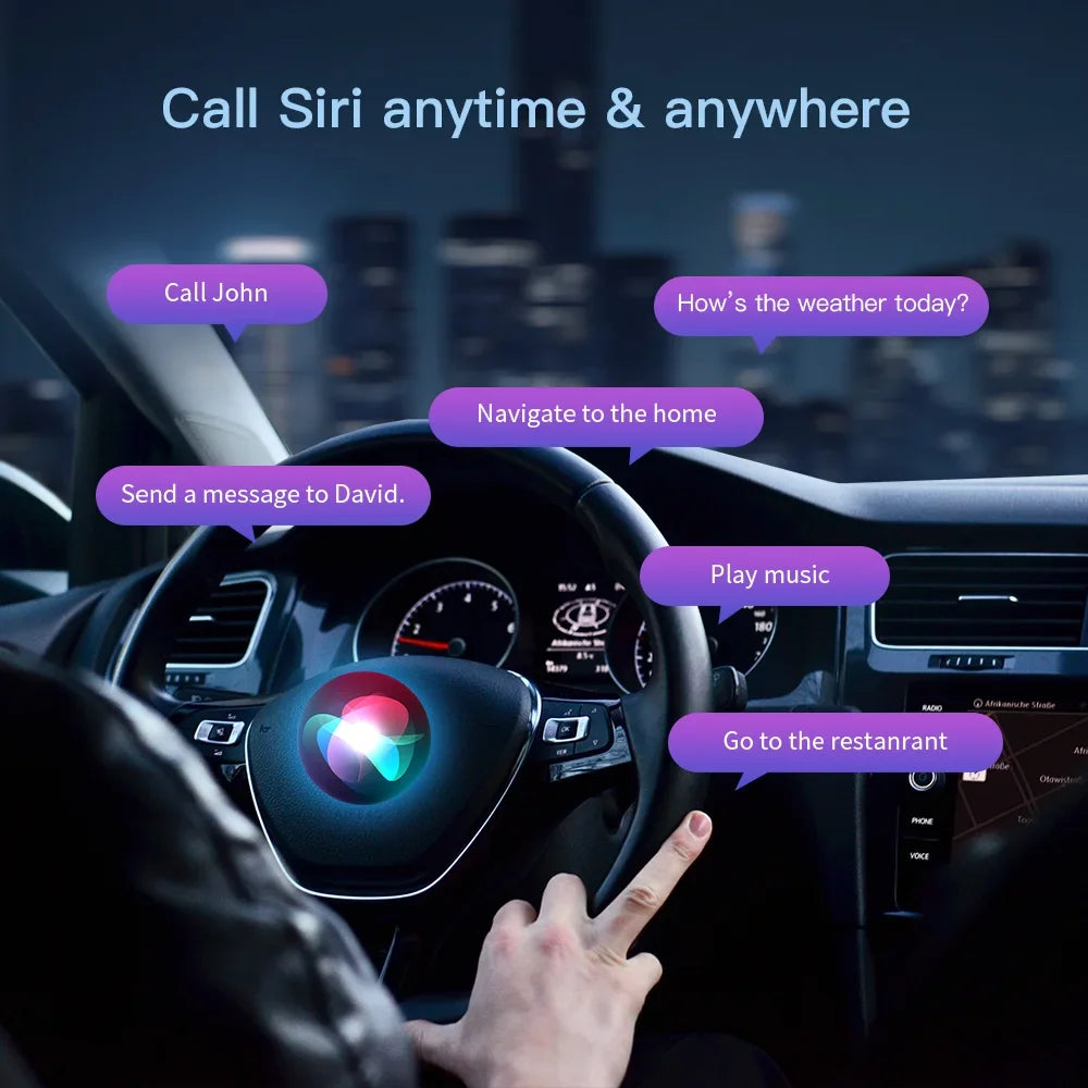 Wireless  Carplay adapter Android Auto For Peugeot&Citroen SMEG&MRN NAC 508 308 208 3008&C4 DS3 DS5 Support Reverse Camera