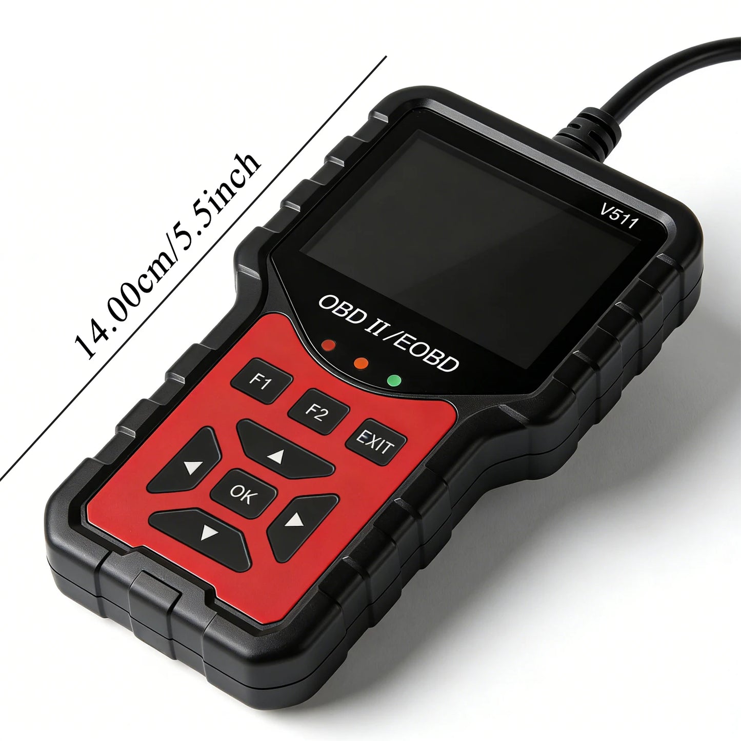 2025 Latest Obd2 Scanner Code Reader Car Engine Fault Scanner Can Diagnostic Scan Tool, Reads and Erases All Error Codes for Obdii/Eobd Protocol Vehicles after 1996, No Battery Required
