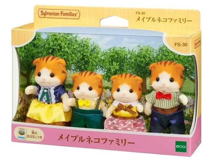 Sylvanian Families Anime Girl Figures Calico critters Furniture Set Pvc Statue Model Doll Collection Ornaments Gifts Toys