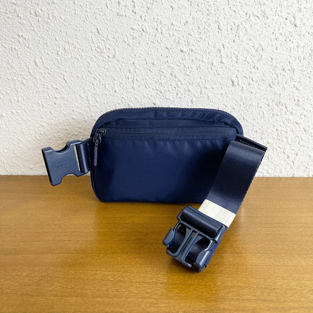 Fashion Yoga Fanny pack Metal Logo Sports waist bag Yoga Mobile Bag Portable bag Unisex Fitness Running women's gift