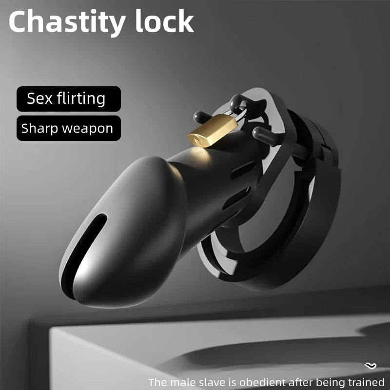 New Male Bird Locked Soft Silicone Male Penis Ring Chastity Cage BDSM Bondage Restraint Device Short Set Sex Toy for Men