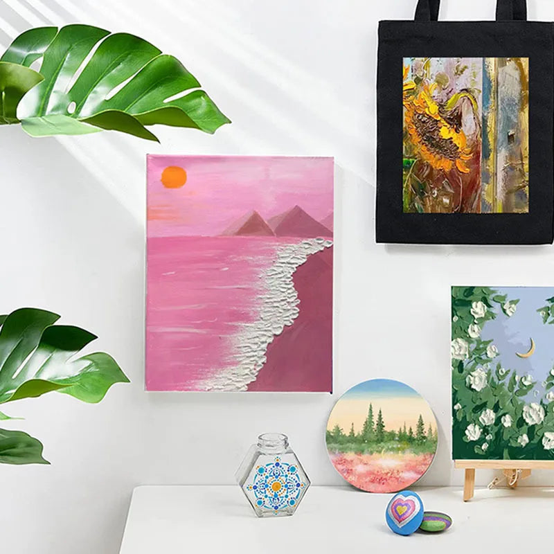 1Kit 24 Colour Acrylic Paint Colors Bottled Acrylic Paint Set Paint For Fabric Clothing Painting Rich For Leather DIY Pigment