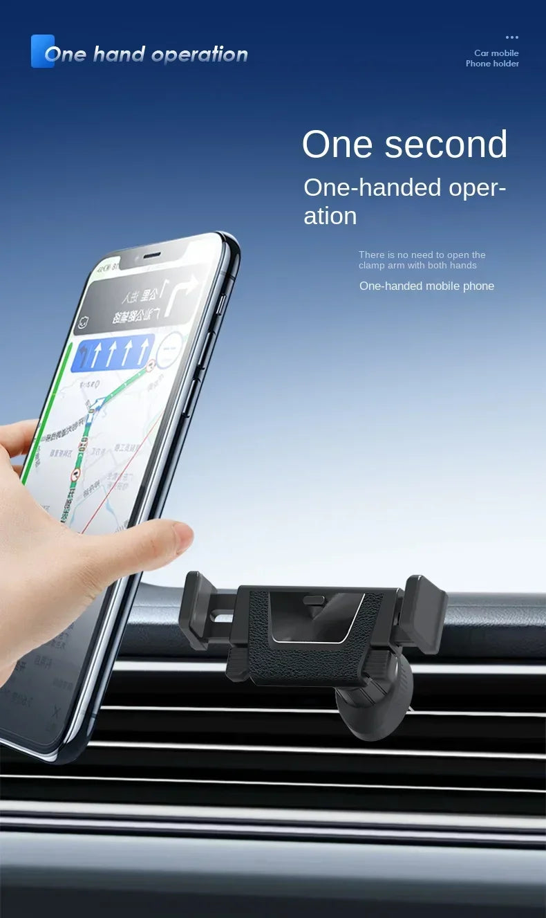 RandGrey Car Phone Holder for Universal Mobile Phone Holder Stand Car Phone Stand for Car Air Outlet Mount Car Cell Phone Suppor