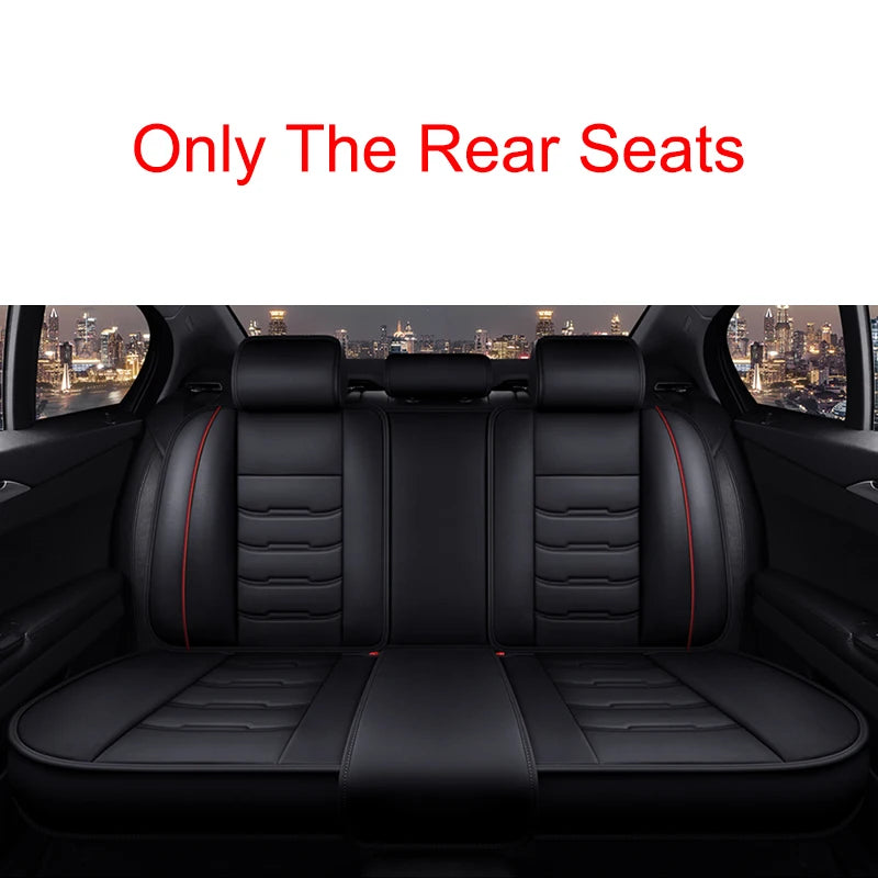 Universal Pu Leather Car Seat Covers for Mercedes GLA CLA CLS GLC GLE GLK GLS CLK SLC SL ML GL Car Accessories