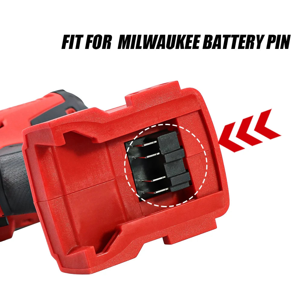 Foiki 18V Cordless Brushless Electric Wrench 300N.m Disassembly Wrench Nut Car Maintenance Electric Tools Fit Milwaukee Battery