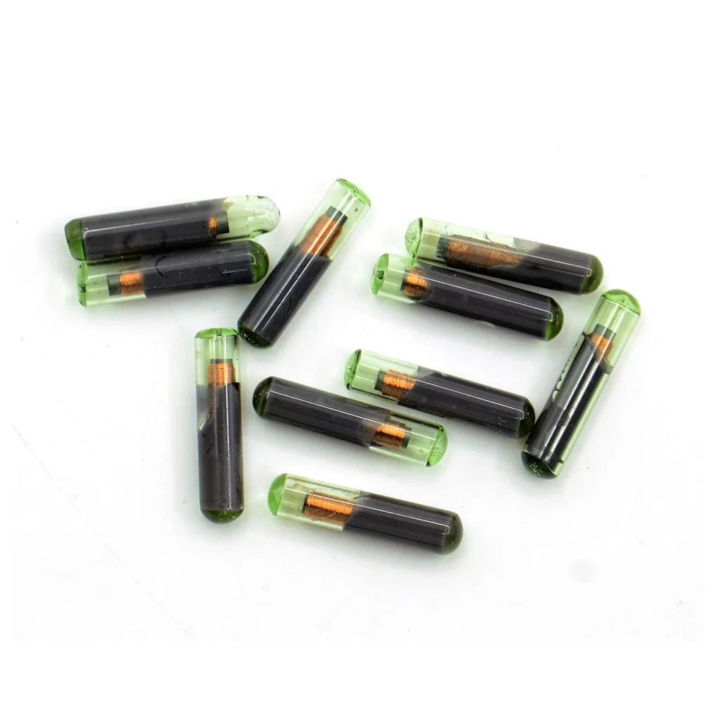 50pcs 100pcs aftermarket ID48 transponder chip Blank OEM ID48 Car Key Chip Glass ID 48 Unlock Auto Transponder Chip