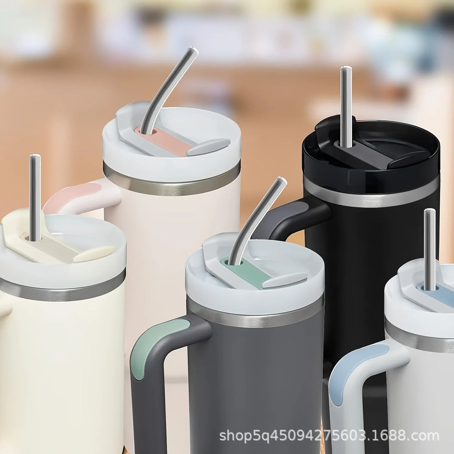 30cm silver straw reusable stainless steel straw Healthy Drinking straw cocktail smoothies