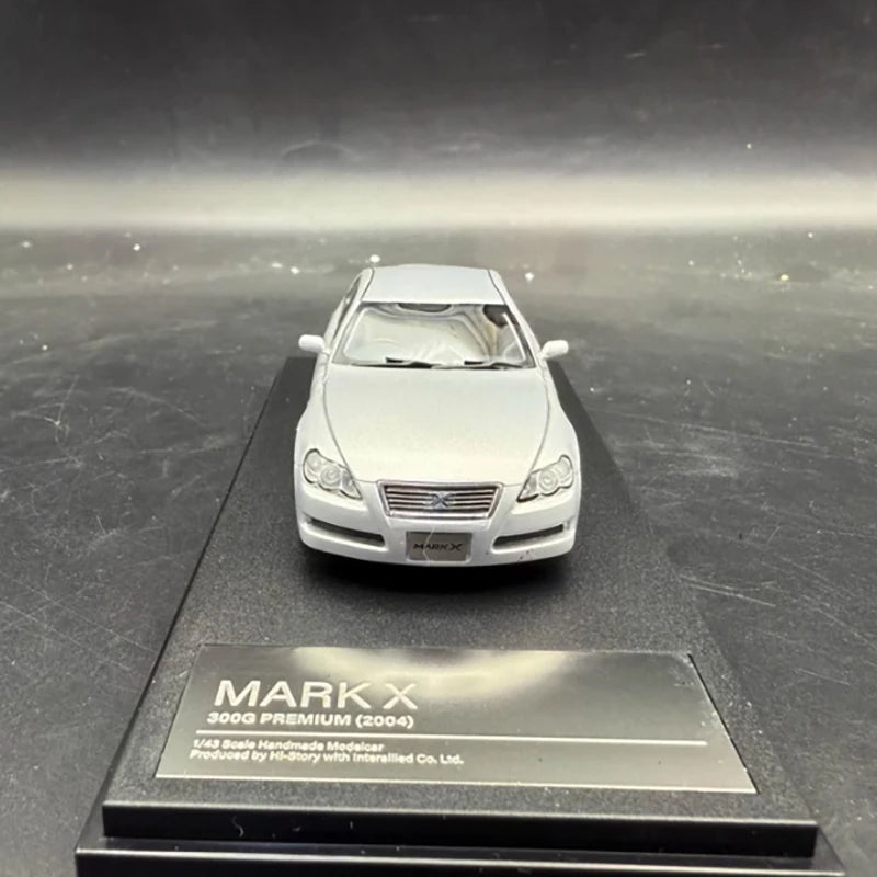 Hi-Story 1/43 Scale Reiz Mark X Resin Car Model Adult Classic Collection Souvenir Display Gift