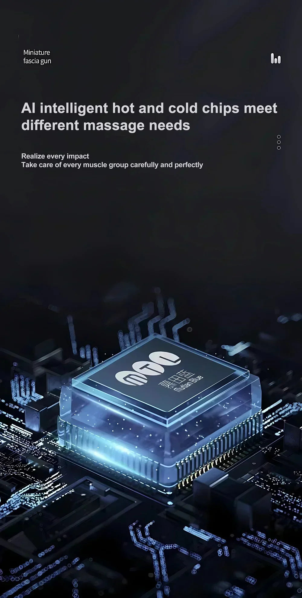 Hot Mini Fascial Massage Gun  Massager For Body Neck Back Deep Tissue Muscle Relaxation Pain Relief Tool Small Handheld Portable