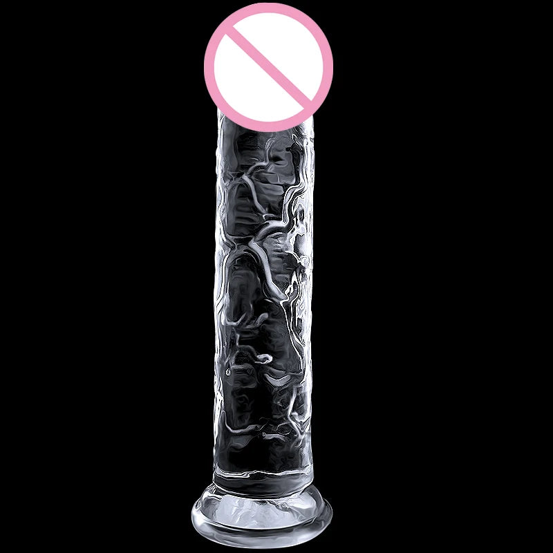 JIUUY Realistic Dildo With Suction Cup Huge Jelly Fake Dick Big Penis Dildos Sex Toys for Woman Men Anal Butt Plug Adult Erotic