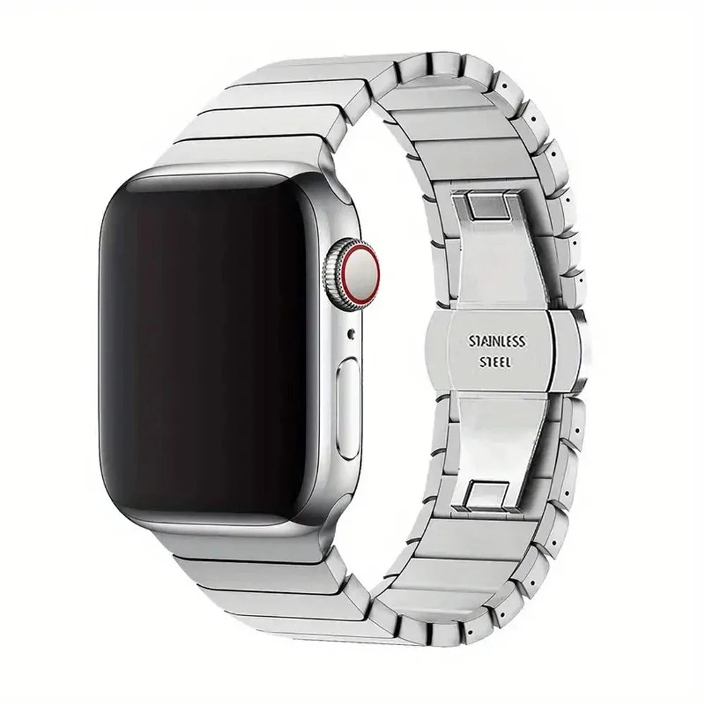 Bracelet Strap For Apple watch Band 40 46 42 44 45 49mm Stainless Steel Wristband For iWatch Series 11/10/9/8/7/6/5/4 SE 3 Ultra