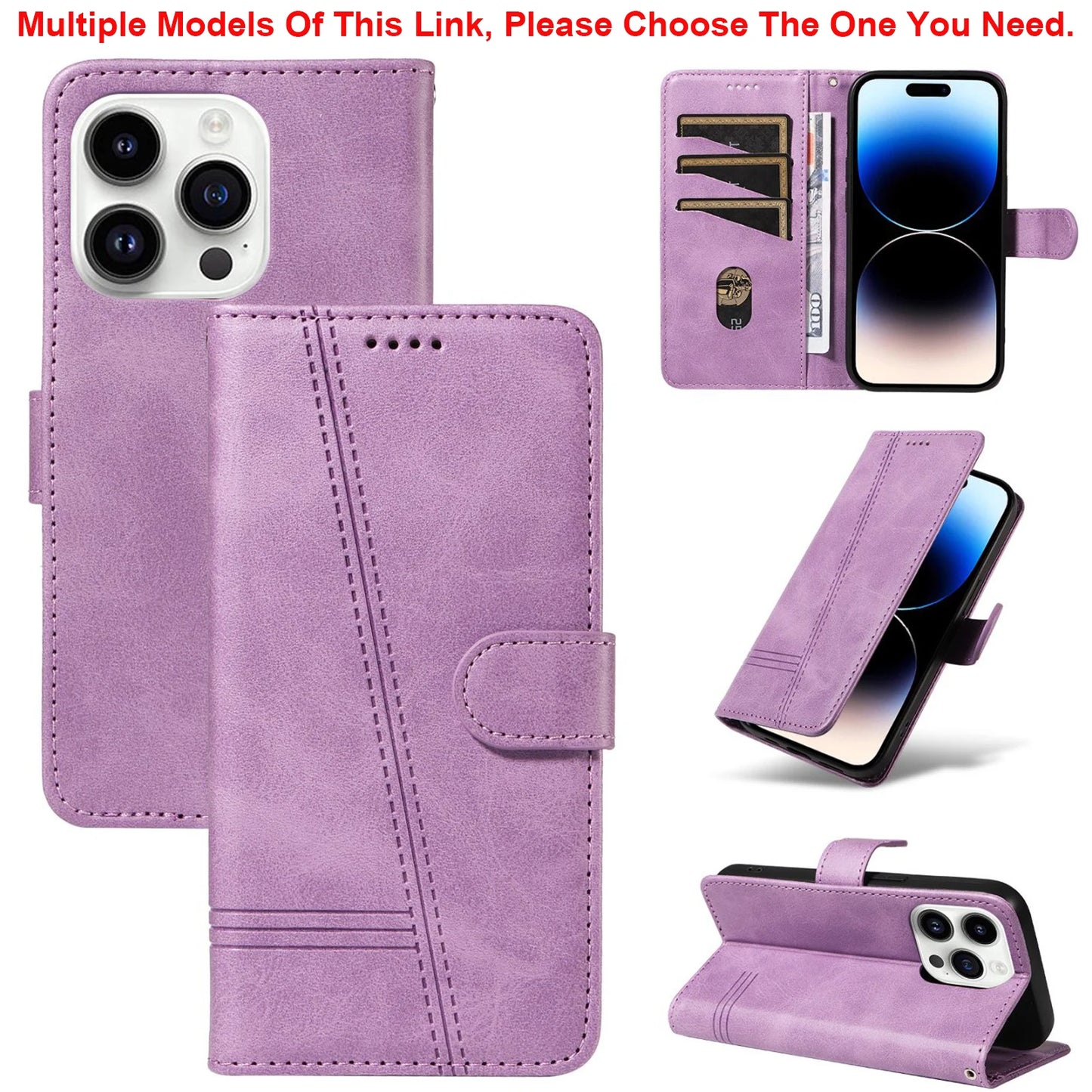 Wallet Magnetic Flip Leather Case For Huawei Mate 60 Pro Plus 20 10 Lite P70  P30 P20 P10 P9 P8 Nova Y90 Y70 3 12 SE 4G P Smart