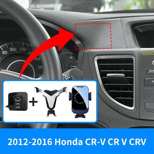Phone Holder For 2012-2013 2014 2015 2016 Honda CR-V CR V CRV Air Vent Mount Mobile Support GPS Stand Bracket Car Accessories